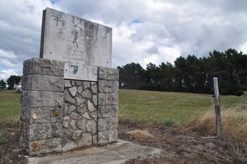 War memorial near La Voulte, France