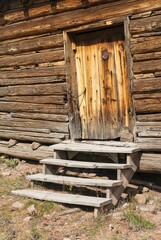 Fototapeta na wymiar Historic Homestead at Valles Caldera National Preserve, New Mexico