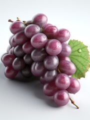 Fototapeta premium realistic fruits in white background