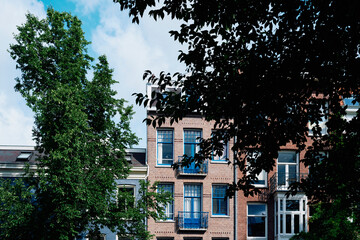 Green urbanism of Amsterdam.