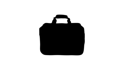 Briefcase silhouette