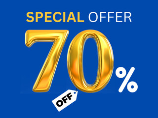 Special Offer 70% Off Vector 