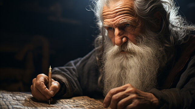 Ancient Sumerian Writer