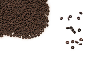 Corn-flakes background and texture.