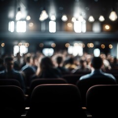 People Inside An Auditorium