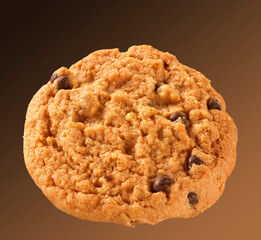 Schokoladencookie als Freisteller