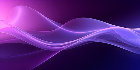 Obraz premium Purple ambient wave structure screen wallpaper background. Horizontal alignment.