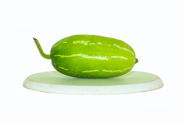 Coccinia grandis, the ivy gourd, also known as scarlet gourd, tindora and kowai fruit