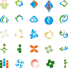 Große Sammlung, Logos Sammlung, Logo, Multimedia, Dienstleistungen, Buttons, Icons