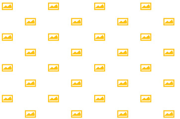 Digital png illustration of yellow pattern on transparent background