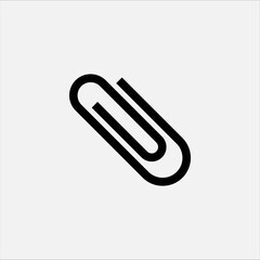 Attachment Icon. Clip Symbol – Vector.      