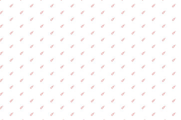 Digital png illustration of red pattern on transparent background