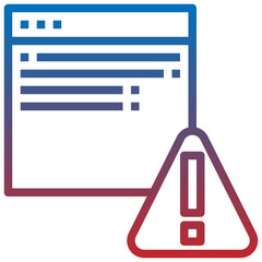 alert line icon,linear,outline,graphic,illustration