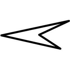 Digital png illustration of black pattern on transparent background