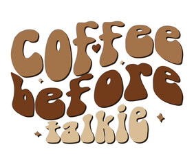 Retro Coffee Craft Design. T-shirt Design. Illustration