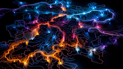 energy of light trails