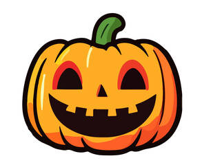 Cute Halloween Pump King Vector