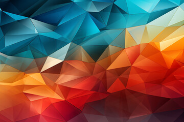 Obraz premium Creative abstract digital wallpaper background vector illustration or texture. Ai generated