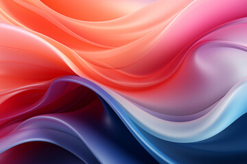 Naklejka premium Creative abstract digital wallpaper background vector illustration or texture. Ai generated