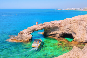 Lover's bridge, Ayia napa - Cyprus 