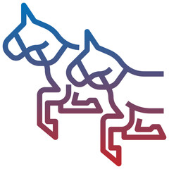 Bid line icon,linear,outline,graphic,illustration