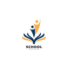 Education logo icon vector template