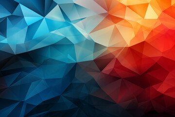 Obraz premium Creative abstract digital wallpaper background vector illustration or texture. Ai generated
