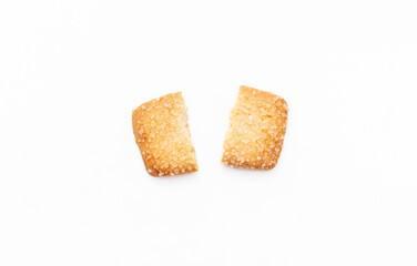 Cookie isolated on white background, after some edits.