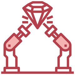 PRODUCTION line icon,linear,outline,graphic,illustration