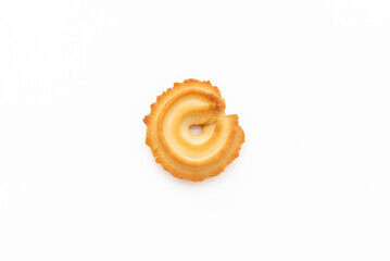 Cookie isolated on white background, after some edits.