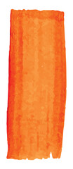 Digital png illustration of orange shape on transparent background