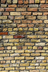 city ​​wall made of old bricks as a background 1