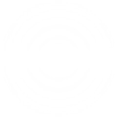 Digital png illustration of white circles on transparent background