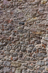 city ​​wall from old stone as a background 3