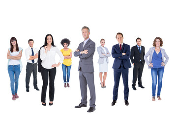 Digital png photo of diverse group of people on transparent background