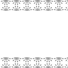 Digital png illustration of black pattern on transparent background