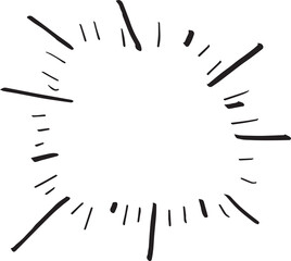 Digital png illustration of black lines on transparent background