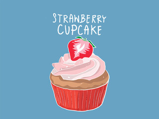 Strawberry Cupcake
