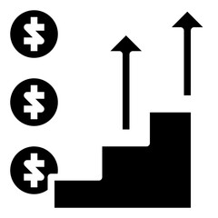 PROFIT MARGIN line icon,linear,outline,graphic,illustration