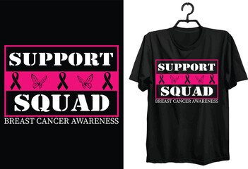 Breast Cancer T-shirt Design. World Breast Cancer Day t-shirt design. custom, Typography, And Vector t-shirt design