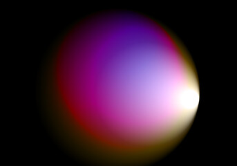 Luz al final del túnel. Fondo blanco, amarillo, rojo, fucsia, violeta, morado y negro