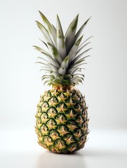 Fototapeta premium 3d fruit peneapple white background