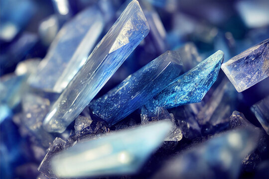 kyanite gemstone background
