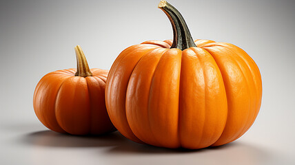 halloween pumpkin isolated on a white background.