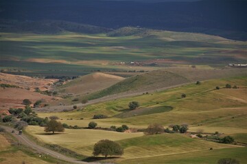 Fototapeta na wymiar view of the hills