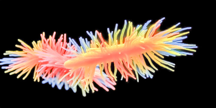 Salmonella typhi bacteria - Generative AI
