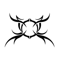 symmetry tribal tattoo element