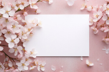 Obraz na płótnie Canvas spring background with sakura flowers