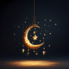 Crescent Moon and Star,
