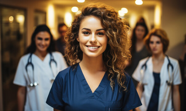 A Team of Doctors Working Together in a Hospital: A Commitment to Patient Care